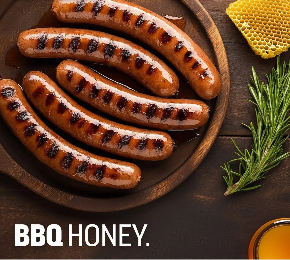 Sweet and smokey perfection! Try Slape &amp; Sons BBQ Honey Sausages - the ultimate blend of savoury and sweet, perfect for your next BBQ.

Head in store today between 12 - 1.30pm to try a range of sausages from Slape &amp; Sons! 

#southbunburymarke