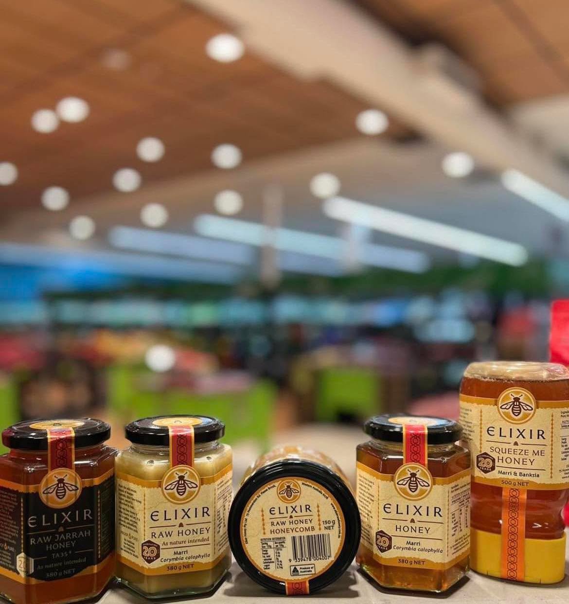Elixir Raw honey is completely wild and untouched by heat meaning it is creamy, smooth and flavourful. You can taste the forest in every jar.

Elixir Raw Honey, is produced in Denmark, Western Australia!

#southbunburymarketplace  #sbmarketplace #you