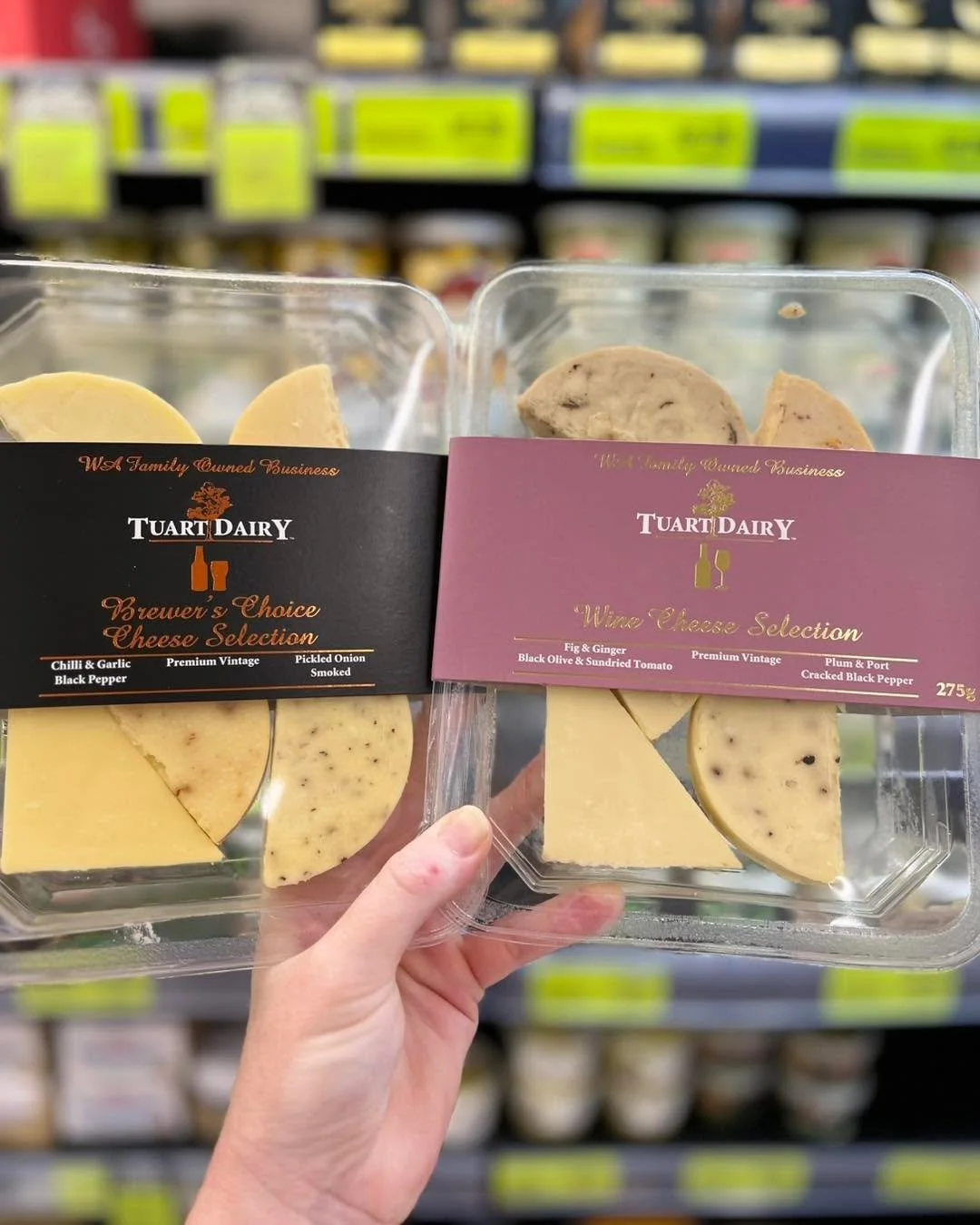 With the weekend weather looking delightful, weekend picnics in the sunshine with delicious cheese platters are on 🧀

Why not grab one of Tuart Dairy cheese packs, with a mix of different varieties to make the BEST cheese platter.

#southbunburymark