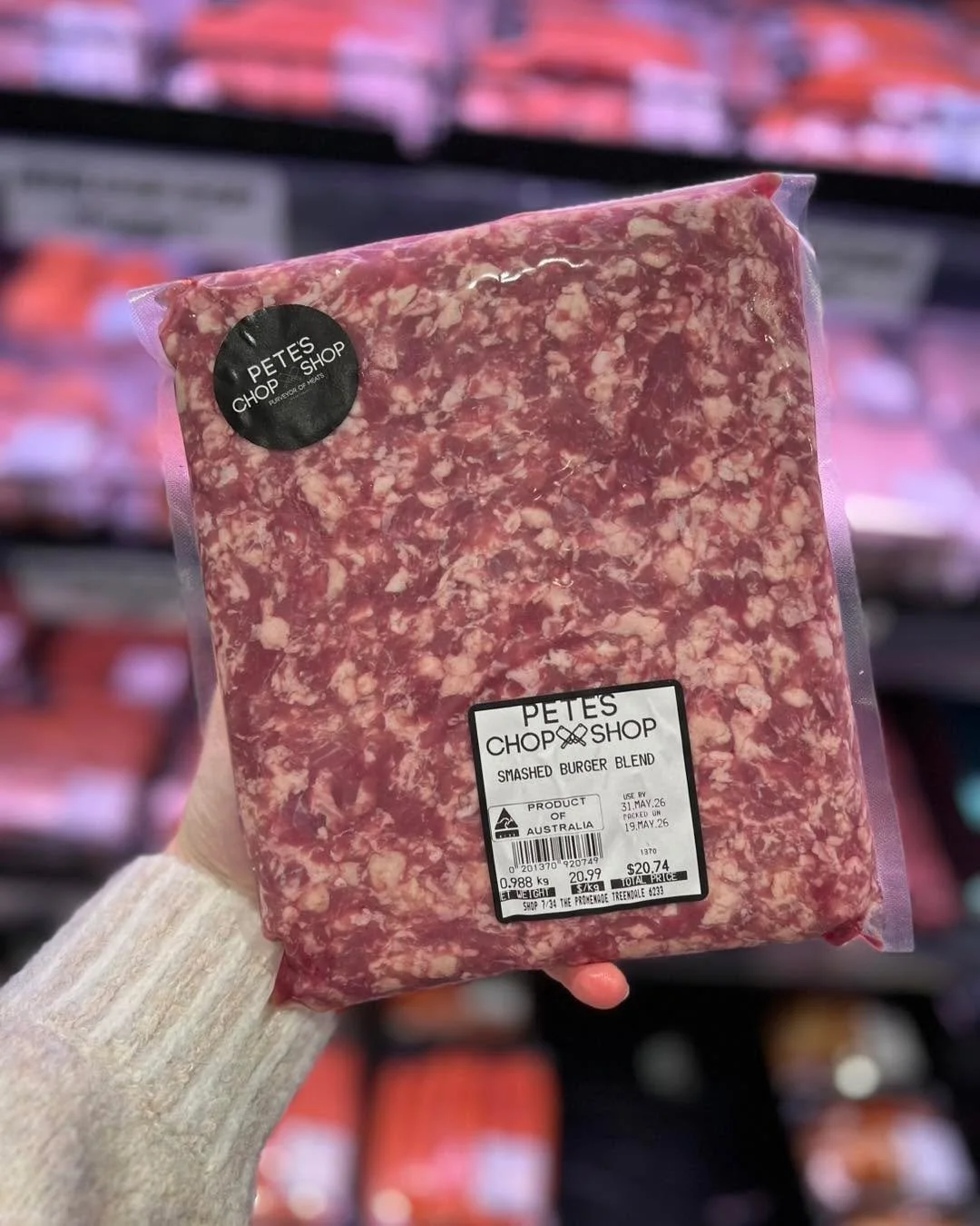 Smash burger night starts here. Pete&rsquo;s Chop Shop signature smashed burger blend is packed with flavour and ready for the grill.

#southbunburymarketplace #sbmarketplace #yourlocalmarketplace #buywesteatbest #supportlocal #freshandlocal #themark