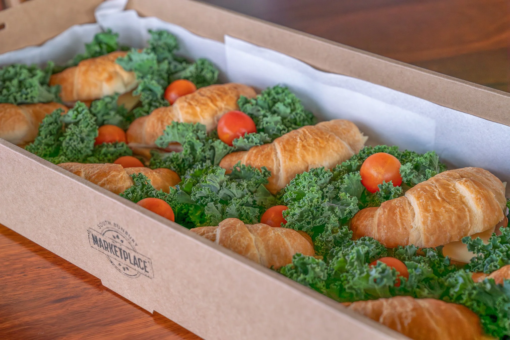 Ham & Cheese Croissant Platter