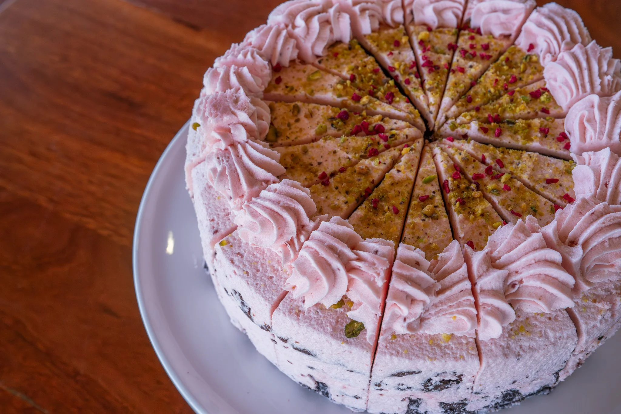 Chocolate Raspberry Gateau (GF)
