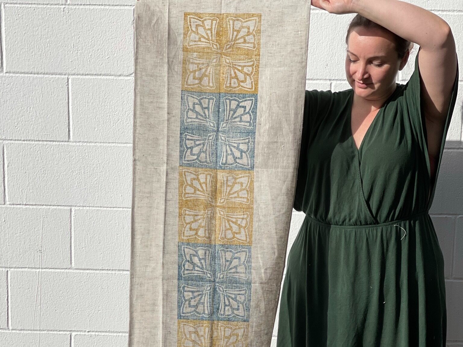 Block Printing - 1 Day Workshop *Table Runner*