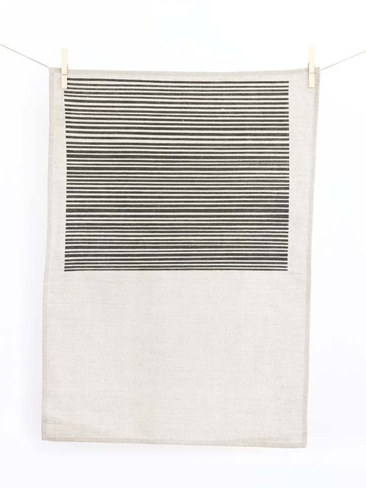 Linen tea towel stripes black 3.jpg