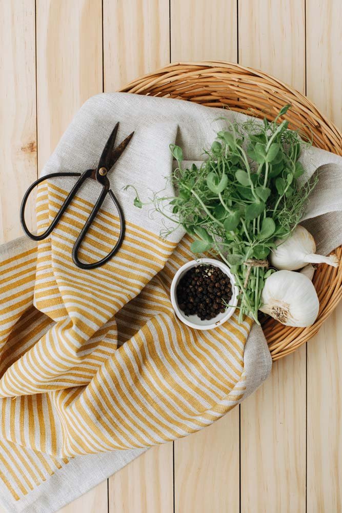 Linen tea towel mustard stripes 2.jpg