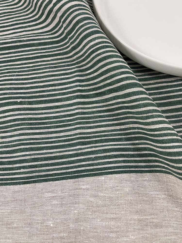 Linen tea towel green stripes.jpg