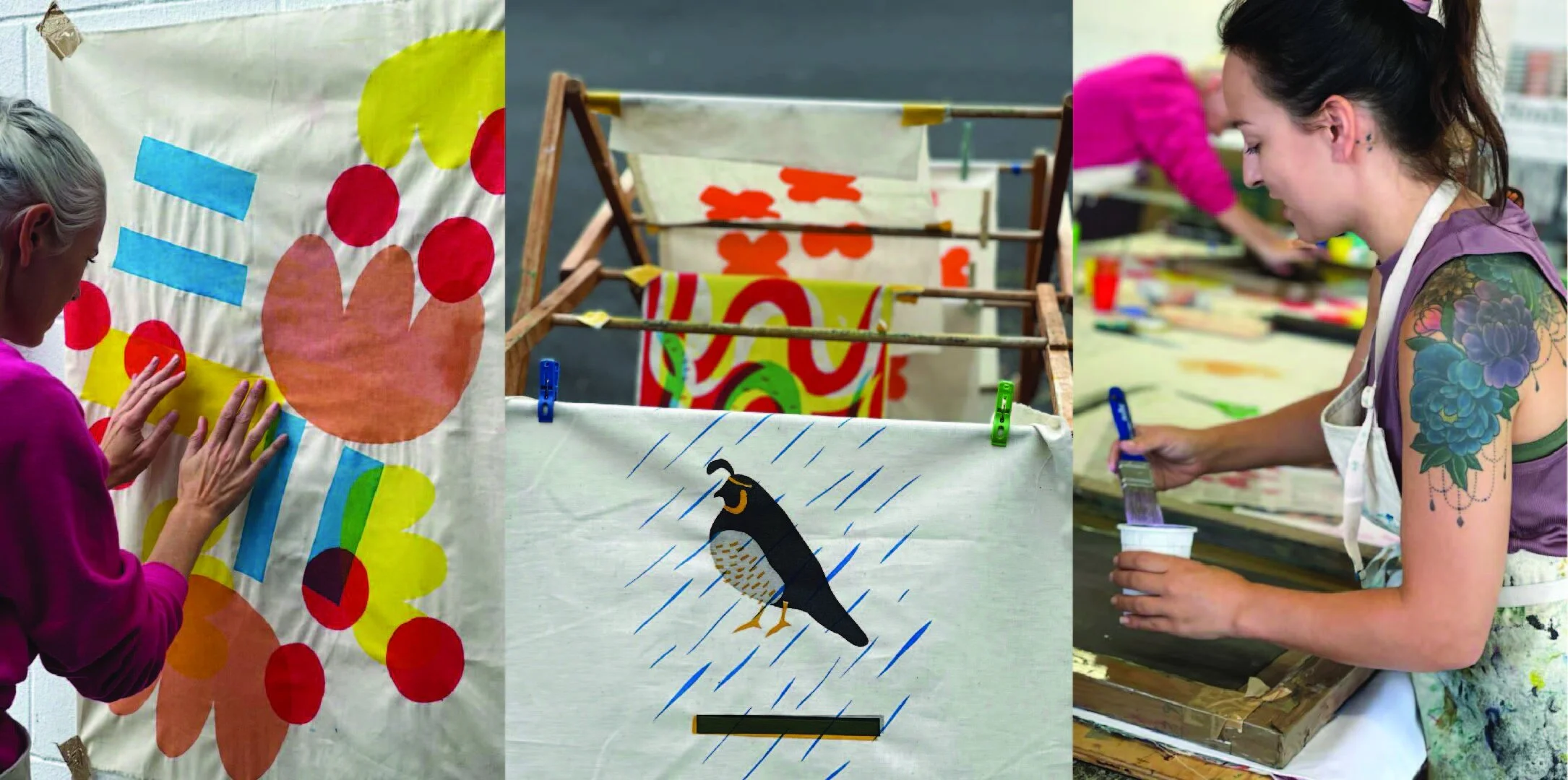 Screen Printing on Fabric for Beginners 1 Day — Smitten