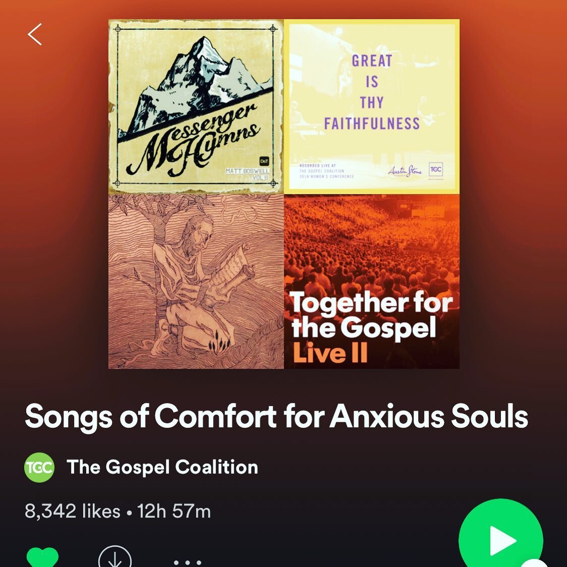 Just dicovered that my cover of &quot;Come Now, O Prince of Peace&quot; landed on a @thegospelcoalition playlist, &quot;Songs of Comfort for Anxious Souls&quot;. 🎵🎵🎵🎵🎵 #wellwhaddyaknow #yougottascrollawhiletofinditbutitsthere