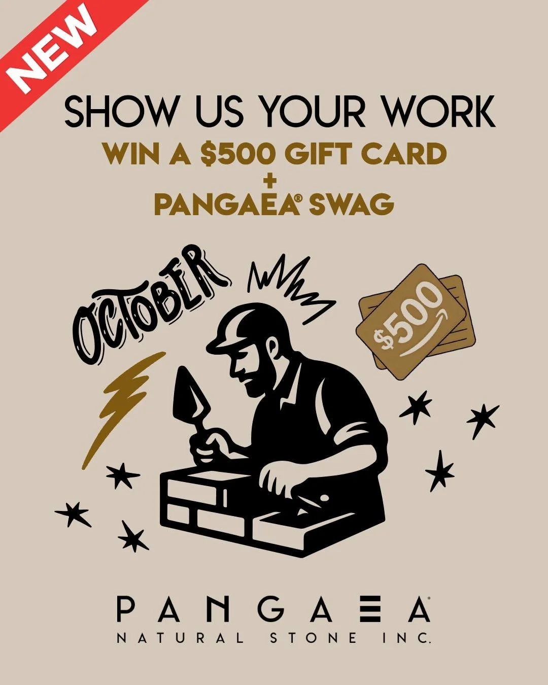 October Rock Star Series is here!

We&rsquo;re kicking off another month of celebrating the incredible work of the masons, designers, and builders who bring Pangaea&reg; Natural Stone to life. Want to win a $500 Amazon gift card + exclusive Pangaea s