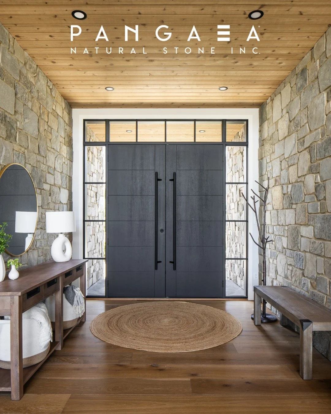 Stone that makes an entrance. Literally.

Our Sierra Ridge Roman Castlestone brings timeless texture and warm tones to this beautifully designed space. Proof that natural stone can make a first impression that lasts.

Photo credit:  Upper Left Photog