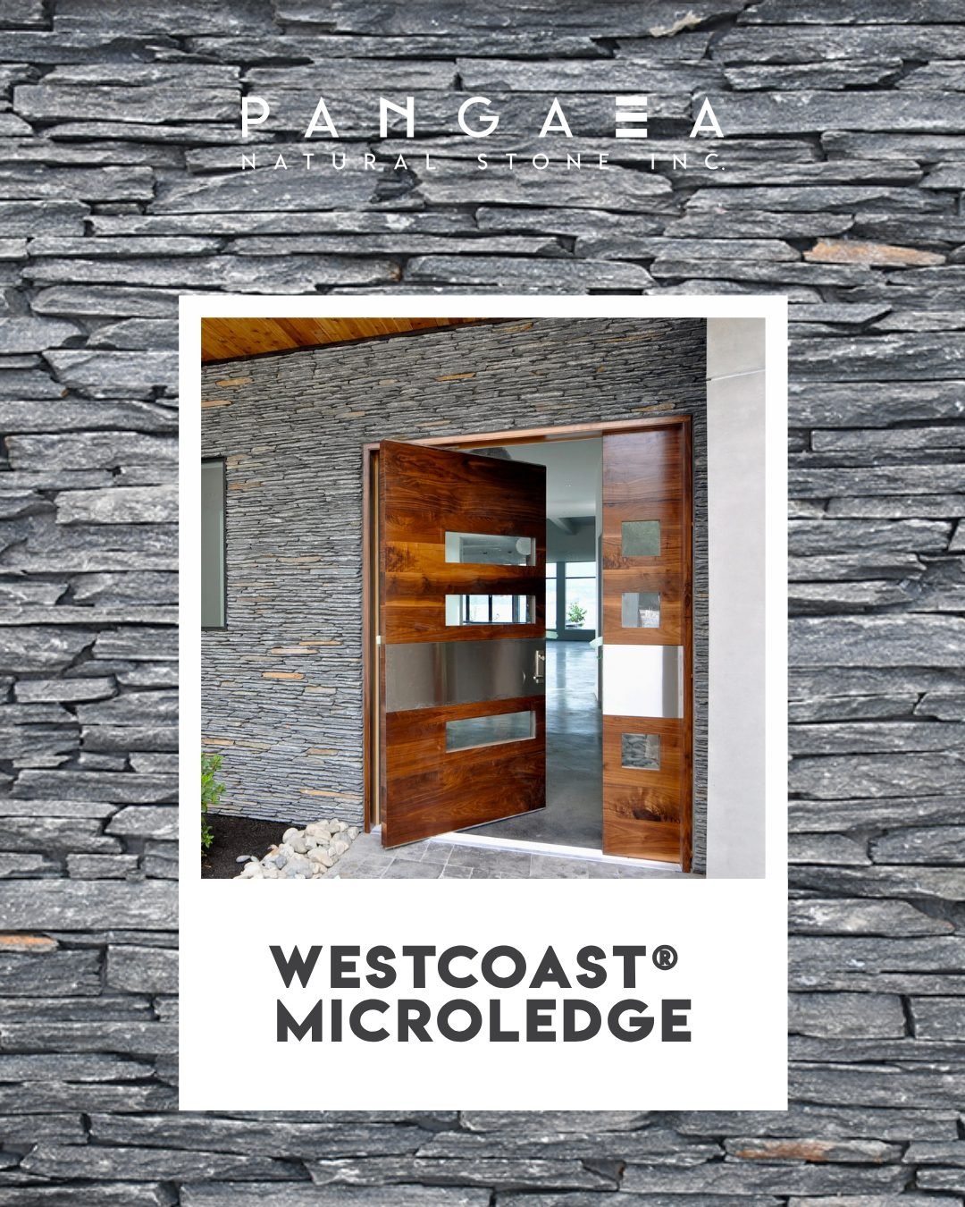 A little edge goes a long way.

WestCoast&reg; Microledge isn&rsquo;t just another stone. It&rsquo;s one of our signatures.

Its slim, tightly stacked profile creates incredible texture and dimension, with deep charcoal tones, natural variation, and 