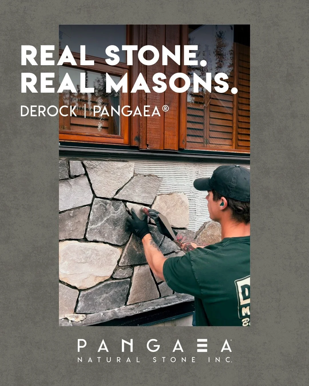 Two brothers, three generations of masonry behind them.

Boaz and Silas Funk of @derockmasonry  are third generation masons, and it shows in their work.

Their craftsmanship shines in two recent projects featuring Pangaea&reg; Natural Stone. First up