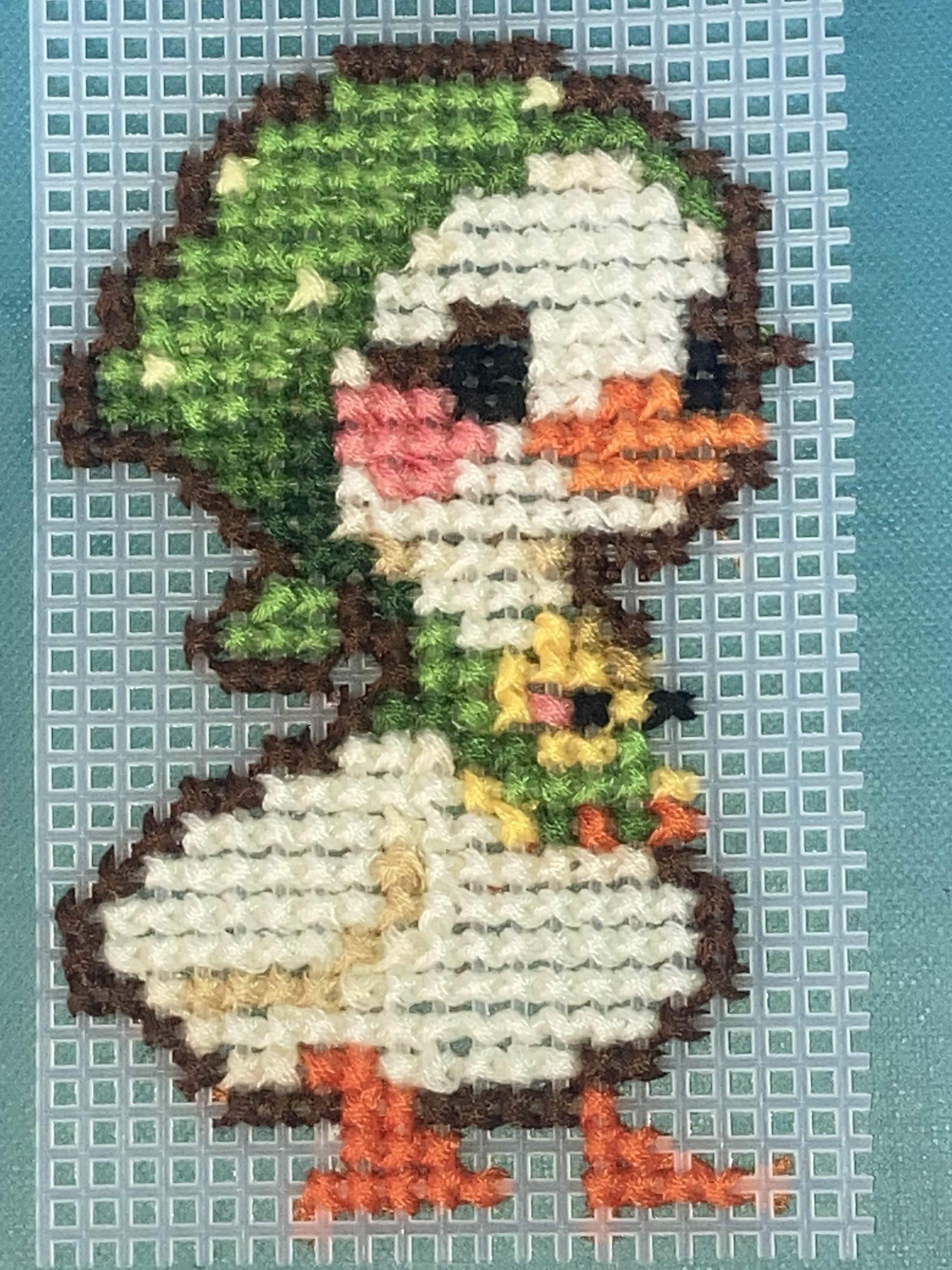 cross stitch hanna & jun - fifiberry