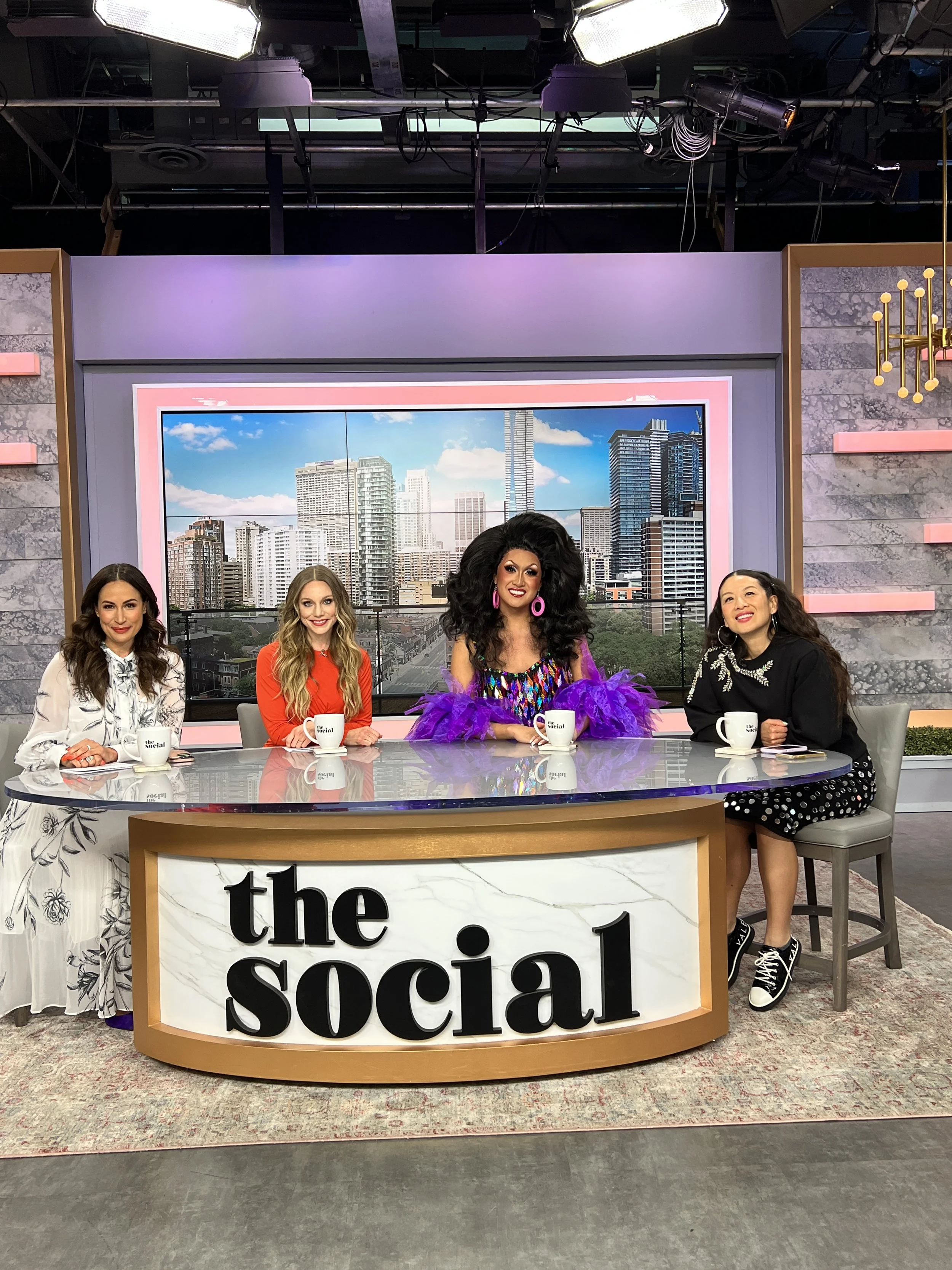 Kyne on The Social.JPG