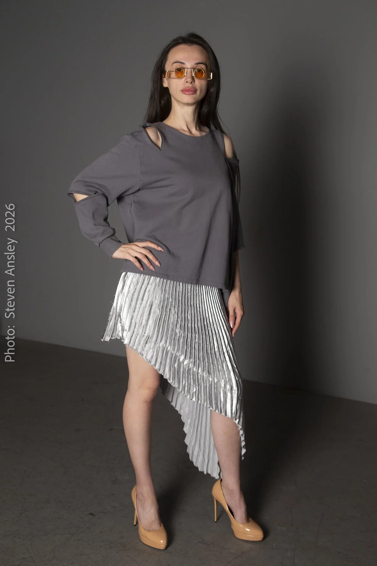 Wide Pants with Darts