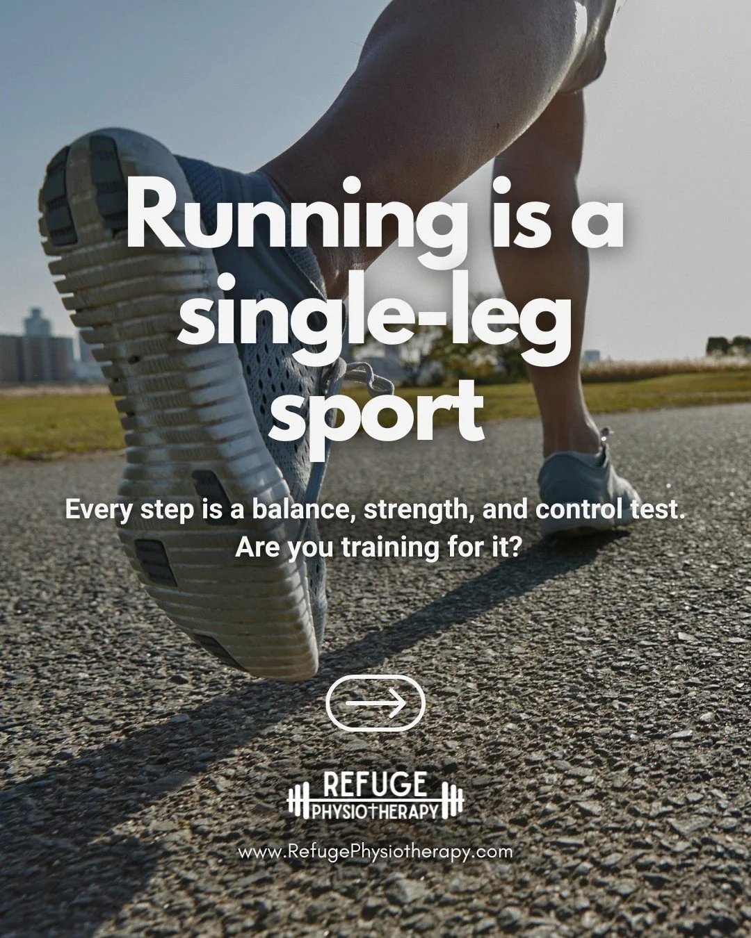 Running more isn&rsquo;t always the answer.

We see it all the time: Runners increasing mileage but skipping strength training, leading to common injuries like knee pain, plantar fasciitis, Achilles issues, and shin splints.

Running is a single-leg 