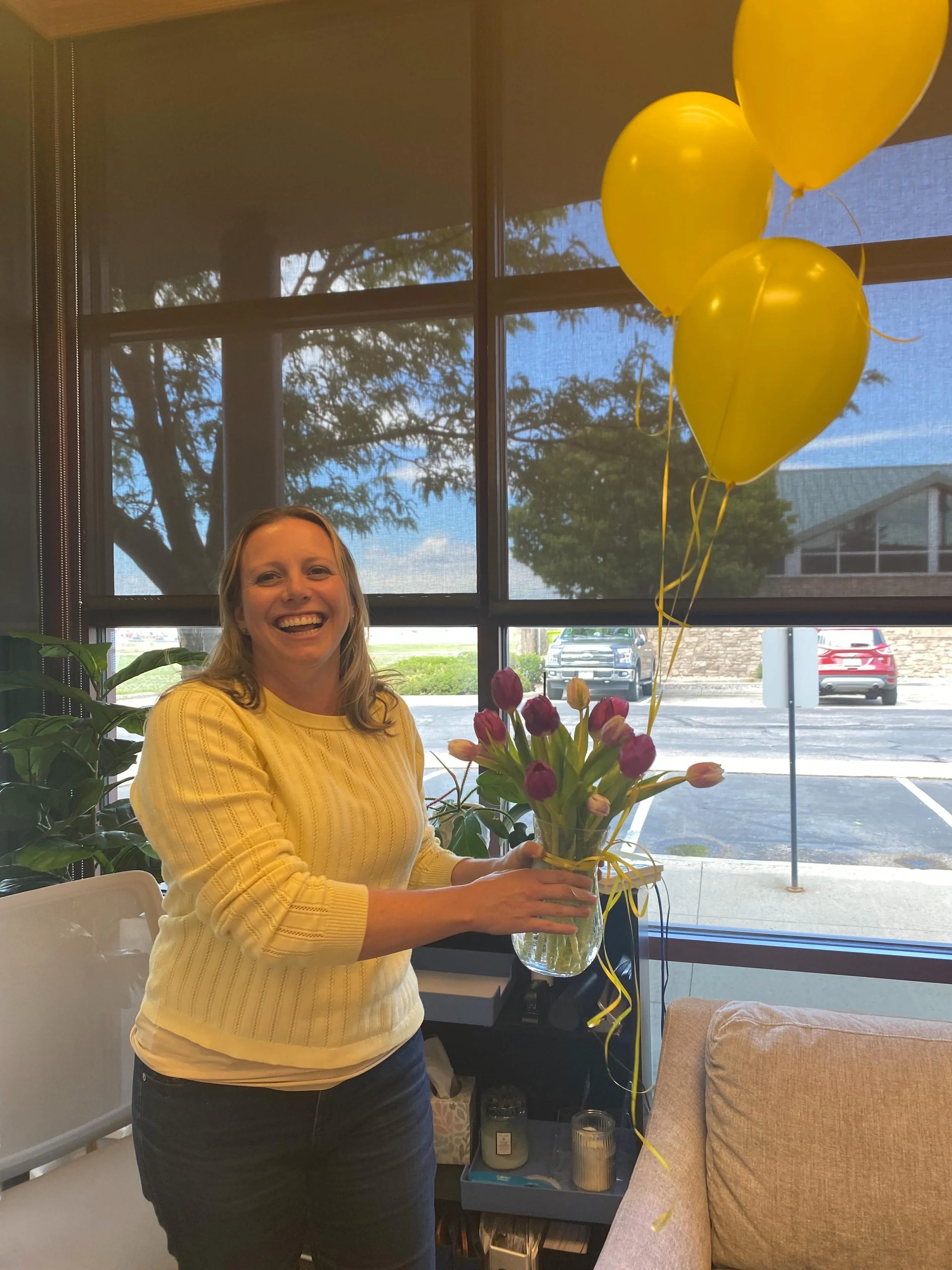 We will miss you, Taylor!!

Thanks for all you&rsquo;ve done for Refuge and our patients. We will be forever grateful for your impact here 🥹

Had to do a photo shoot on her last day 💛 

Everyone give Taylor a shoutout!