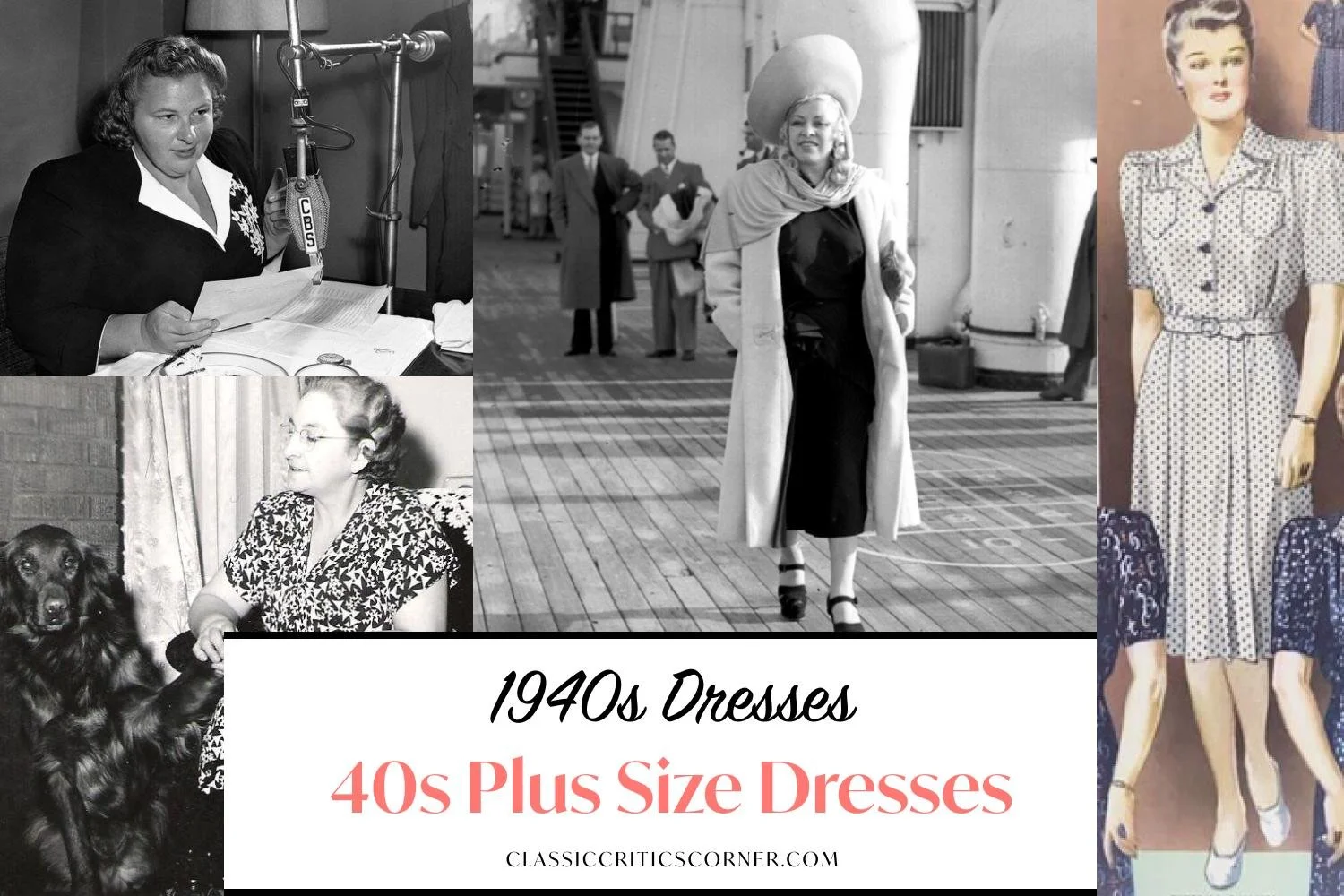 1940s dresses plus size