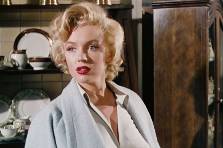 still from the 1950s film noir "niagara"