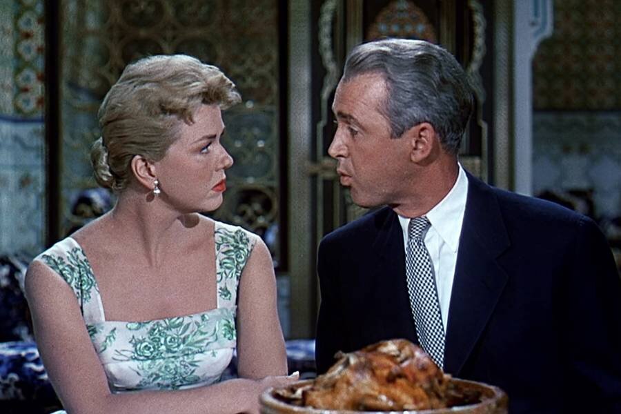 The Man Who Knew Too Much Starring James Stewart and Doris Day