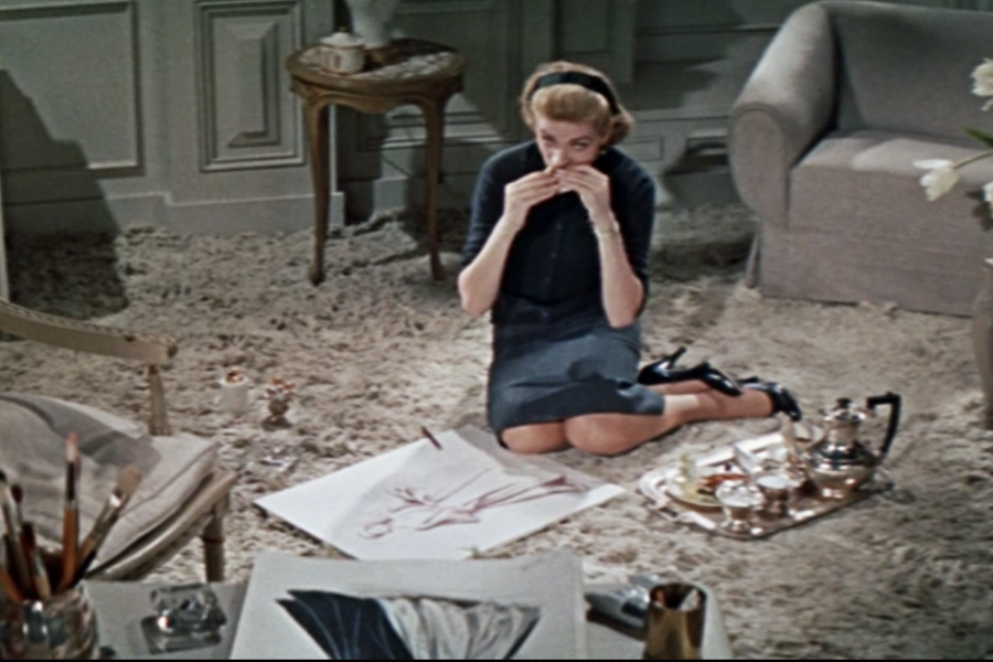 lauren bacall 1950s fashion in designing woman