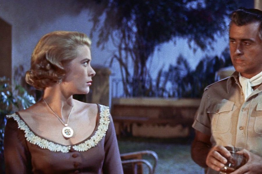 Grace kelly’s stunning 195os style fashion in Green Fire