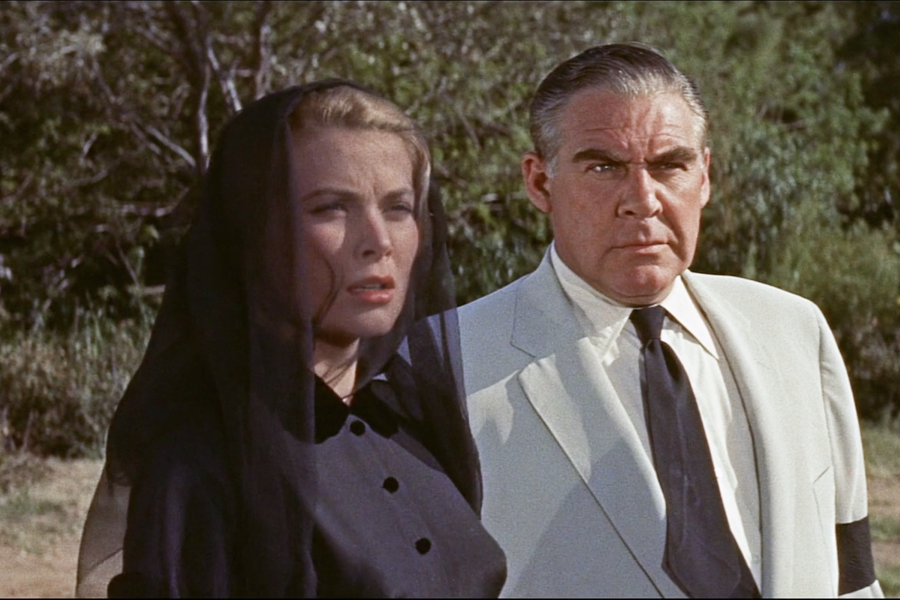 grace kelly style black dress