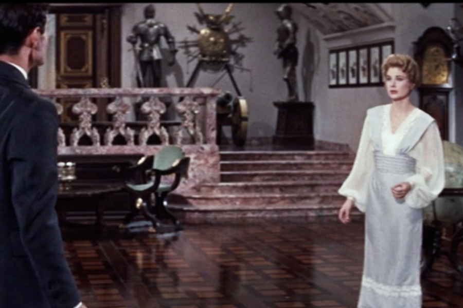 grace kelly the swan white dress