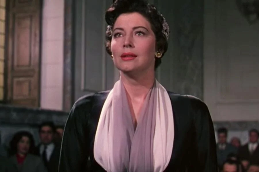 ava gardner style - a 1950s style dress in the barefoot contessa
