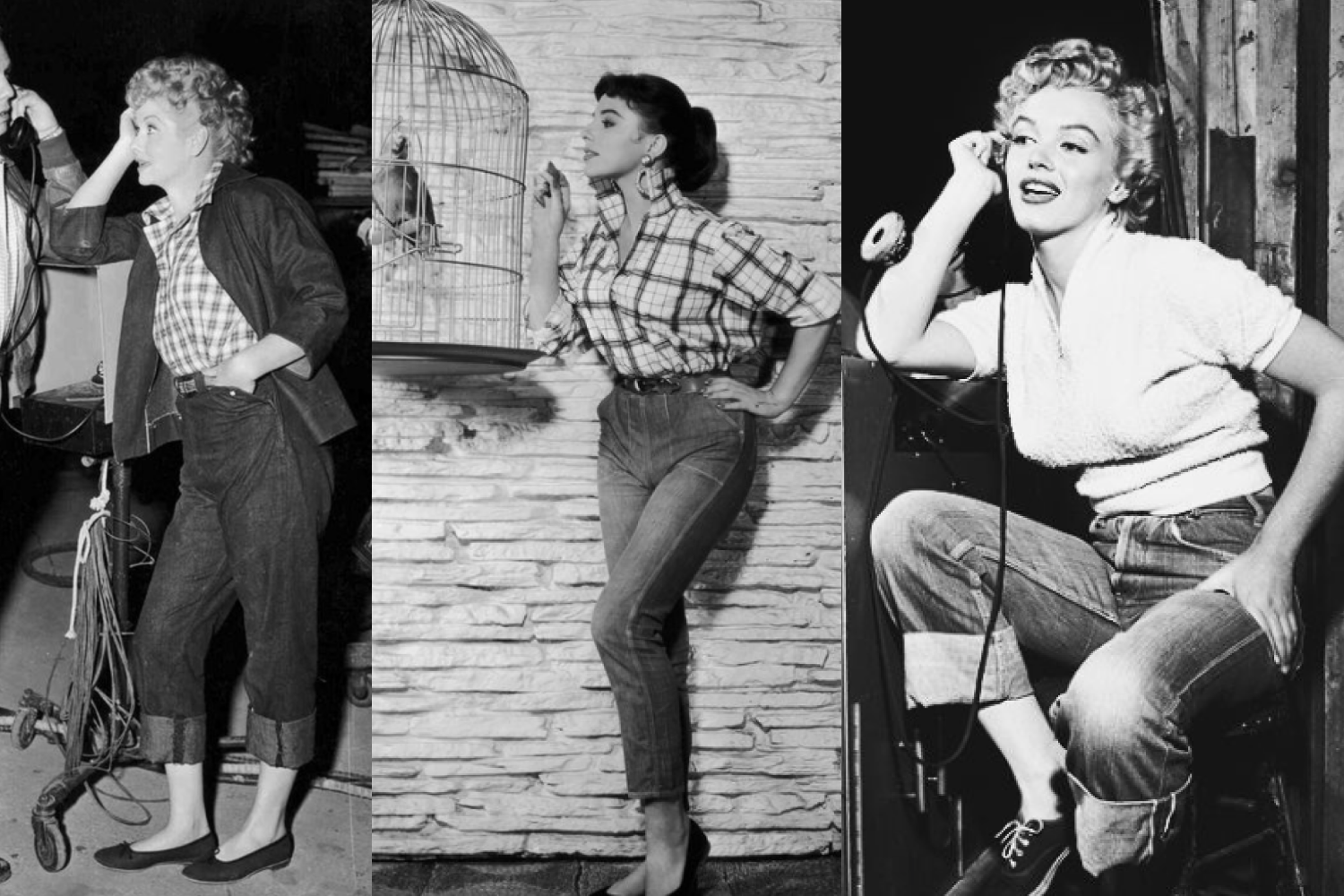 lort Påvirke Dominerende How to Dress Like the 50s with Jeans — Classic Critics Corner - Your source  for Old Hollywood Glamour, 1940s Fashion & 1950s Fashion