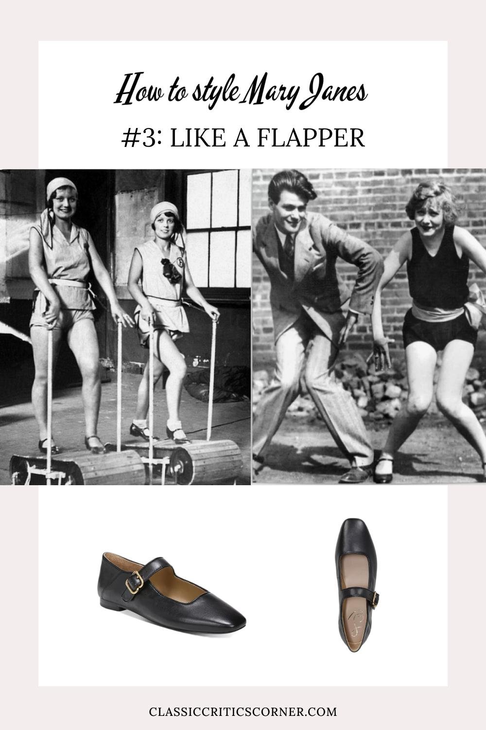 7 Chic Ways to Style Your Flat Mary Jane Shoes — Classic Critics Corner -  Vintage 1940s, 1950s, 1960s