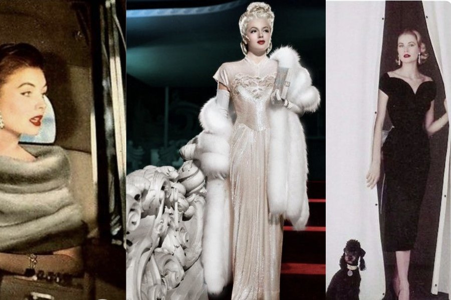 old hollywood glam dresses