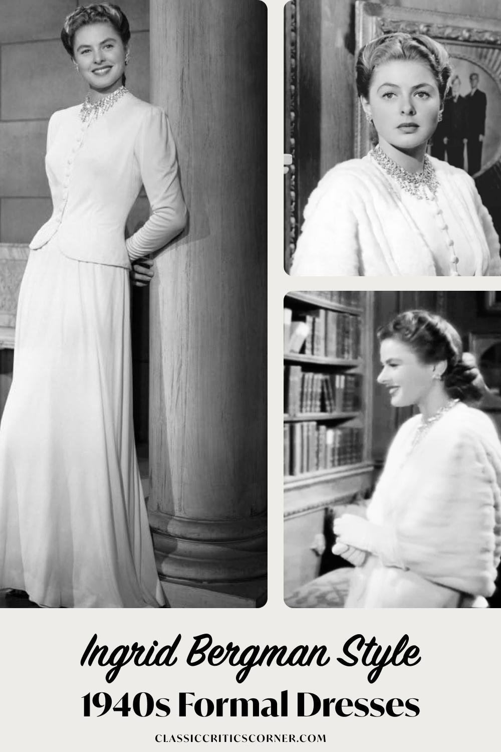 1940s Evening Gown by Glen Joan - Gem