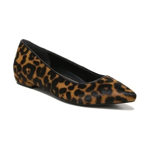 leopard ballet flats