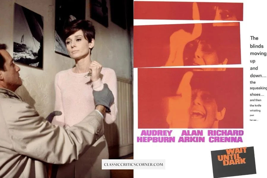 Images from the Audrey Hepburn movie "Wait Until Dark"