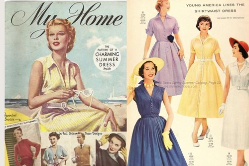 Women's 50s Fashion: Vintage 1950s Housewife Dresses — Classic Critics  Corner - Vintage Fashion Inspiration including 1940s Fashion, 1950s Fashion  and Old Hollywood Glam icons like Grace Kelly, Audrey Hepburn and Marilyn  Monroe.