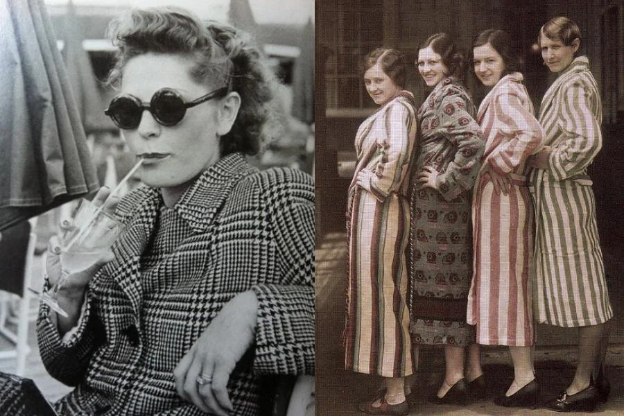 swimming accessories in the 1930s