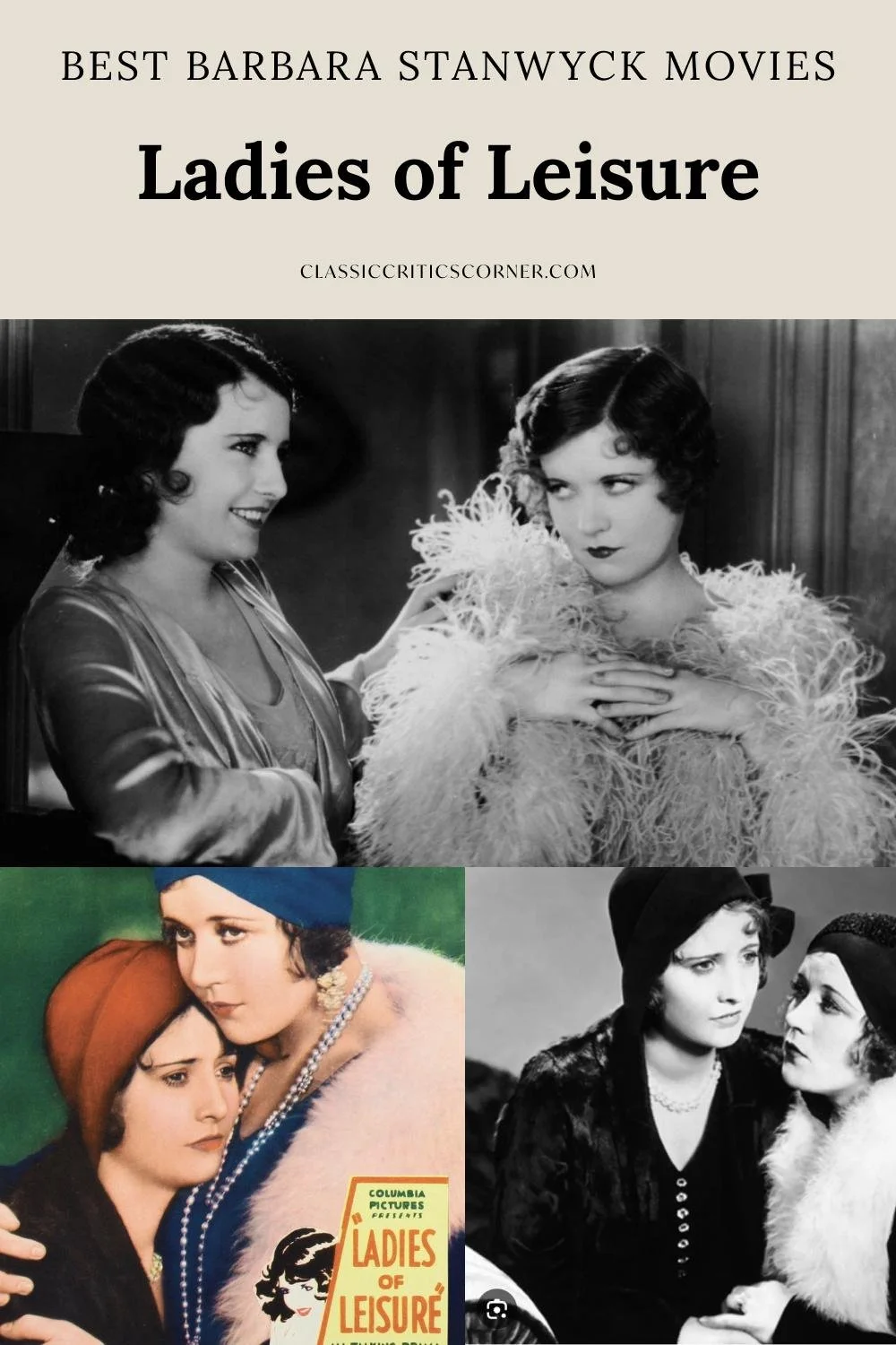 best barbara stanwyck movie ladies of leisure