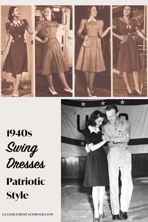Your Complete Guide to the Vintage 1940s Swing Dress — Classic Critics  Corner - Vintage 1940s, 1950s, 1960s