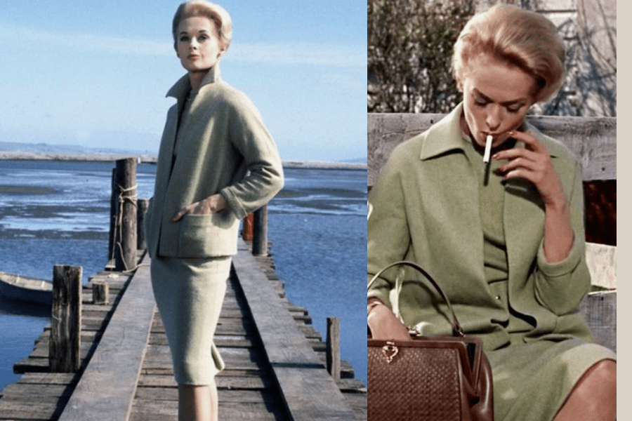 Images of Tippi Hedren from The Birds