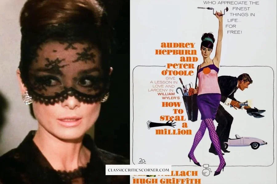 Images from the Audrey Hepburn movie "How to Steal a Million"