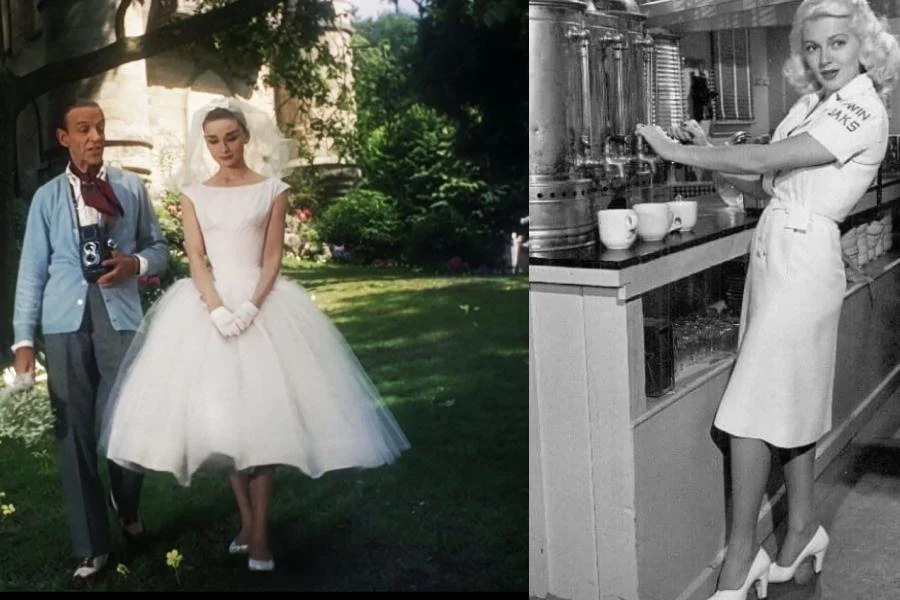 images of audrey hepburn and lana turner