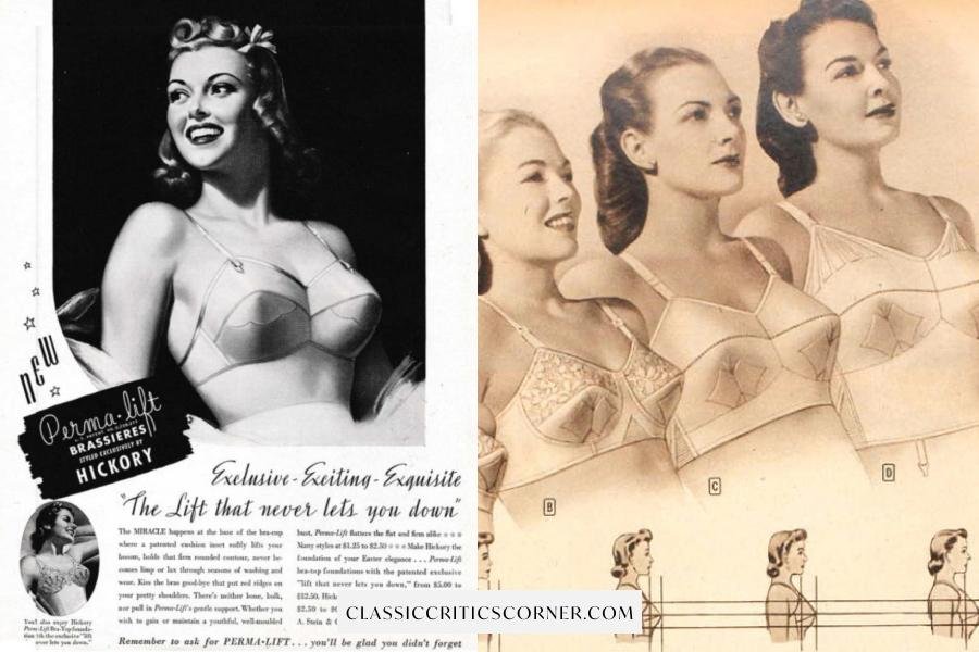 images of 1940s bra ads