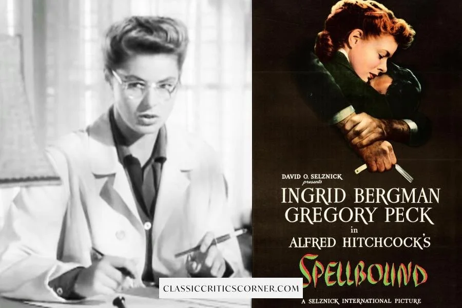 Images from Alfred Hitchcocks movie "Spellbound"