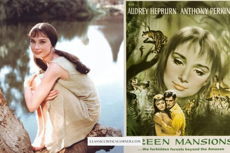 Images from the Audrey Hepburn movie "Green Mansions"
