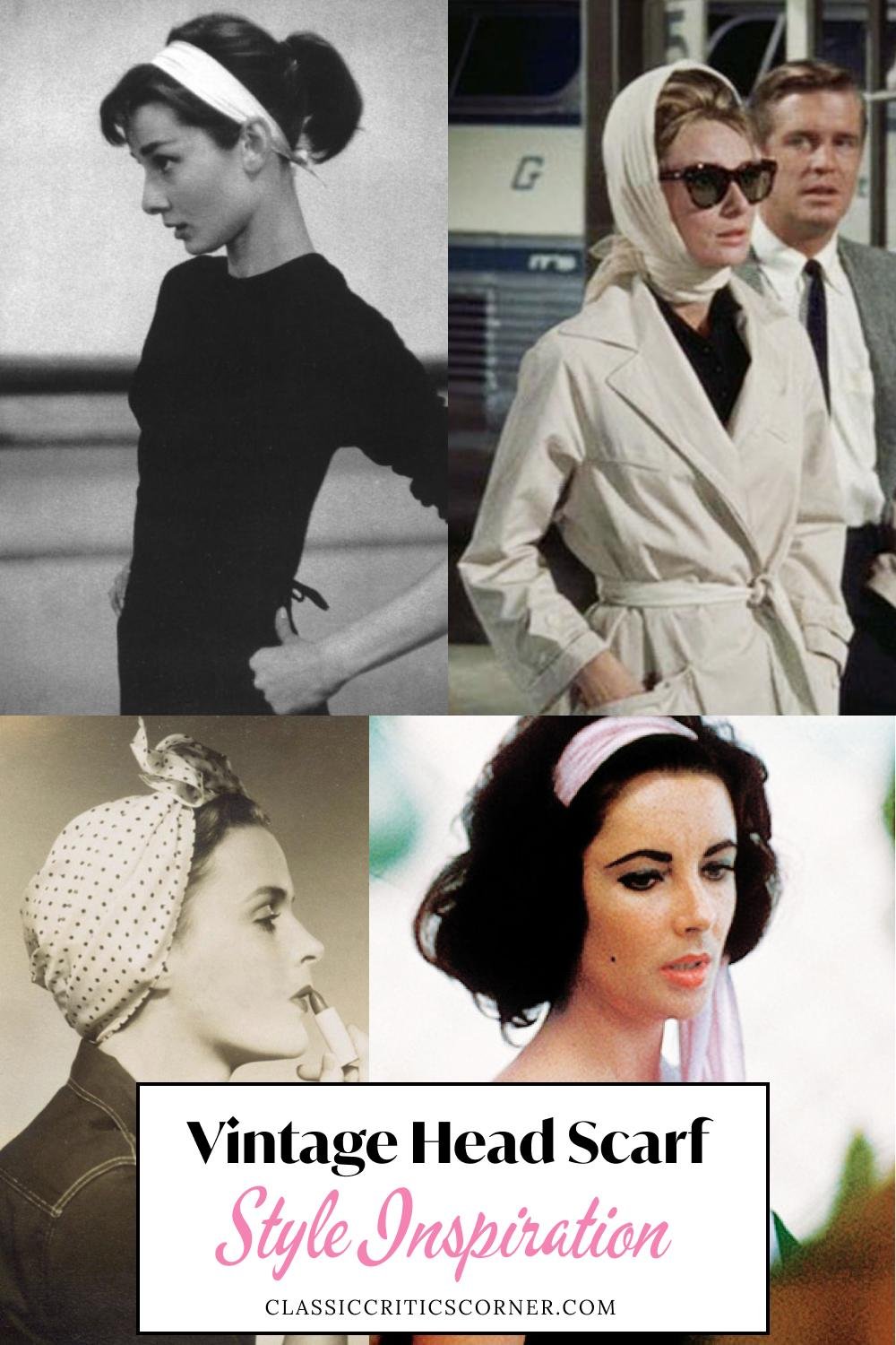 7 Sexy Vintage Head Scarf Styles - Inspiring Retro 1940s And 1950s Head