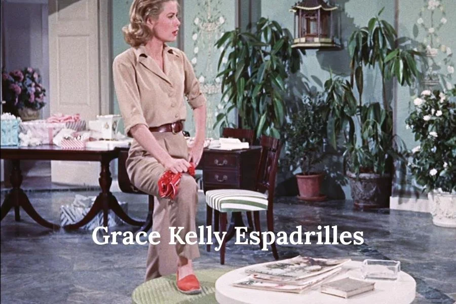 grace kelly espadrilles