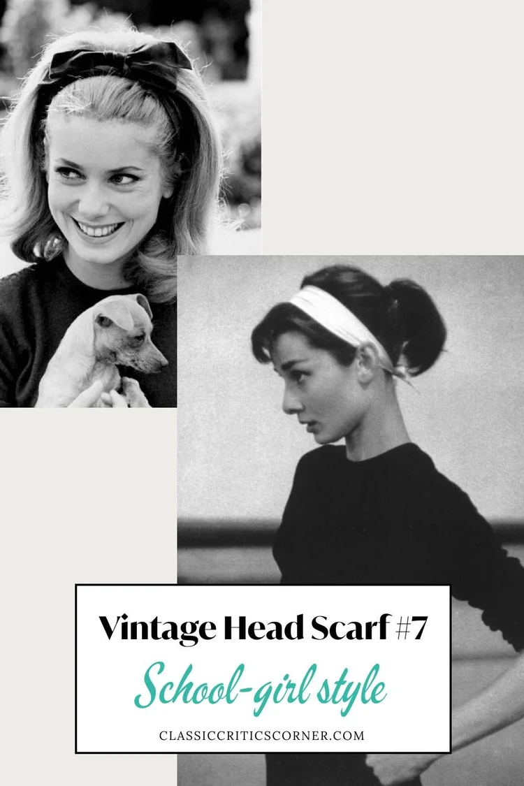 Retro Head Accessory 7 Sexy Vintage Head Scarf Styles - Inspiring Retro 1940s and 1950s Head ...