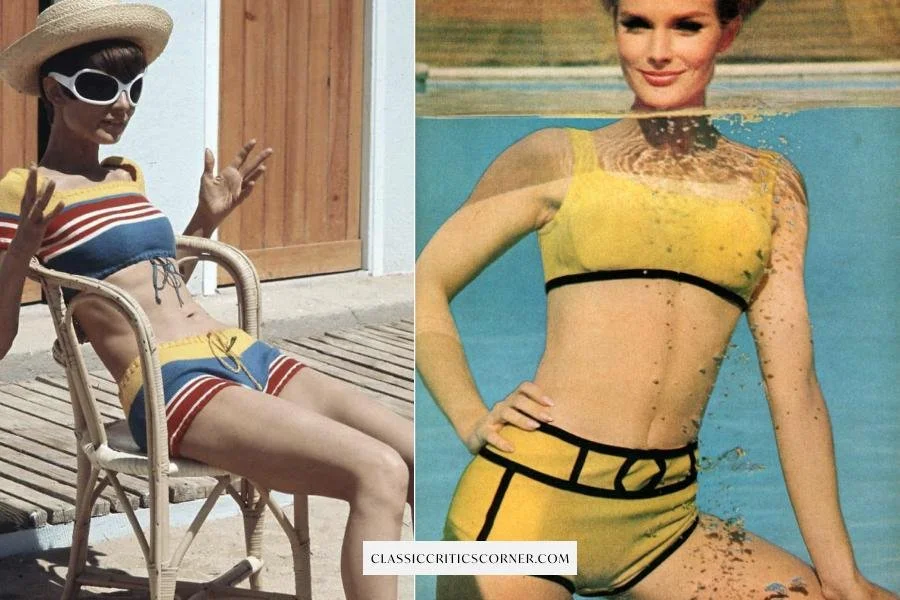 images of 1960s mod bikinis
