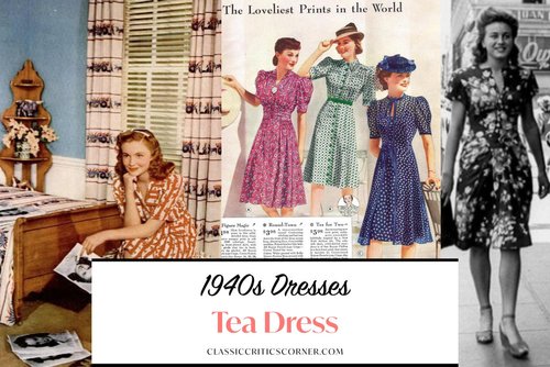 The Ultimate Guide to Vintage Style 1940s Dresses — Classic Critics Corner  - Vintage Fashion Inspiration including 1940s Fashion, 1950s Fashion and  Old Hollywood Glam icons like Grace Kelly, Audrey Hepburn and
